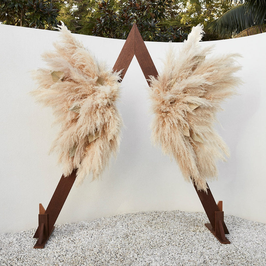 Pampas Angel Wings - On Arch